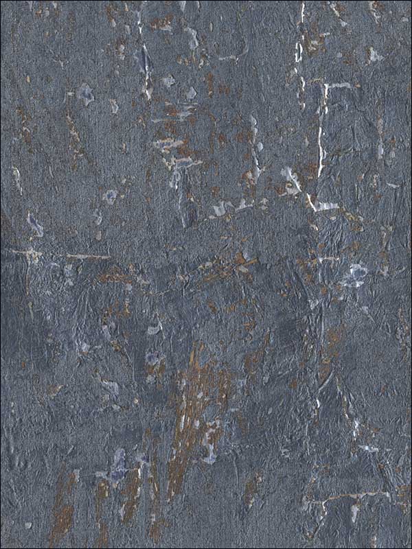 Cork fabric in blue color - pattern number CZ2480 - by Candice Olson in the Candice Olson Natural Splendor collection