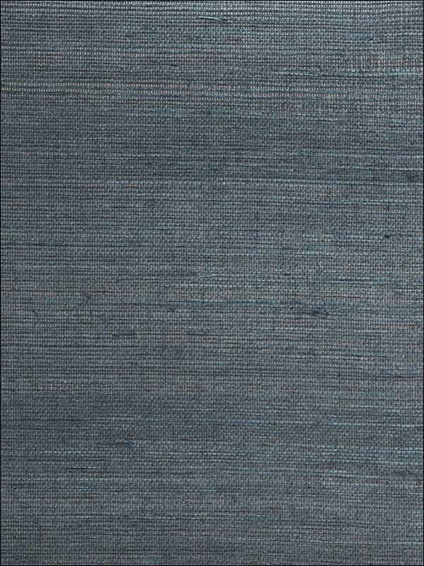 Plain Sisal Grasscloth wallpaper in teal color - pattern number DL2955 - by Candice Olson in the Candice Olson Natural Splendor collection
