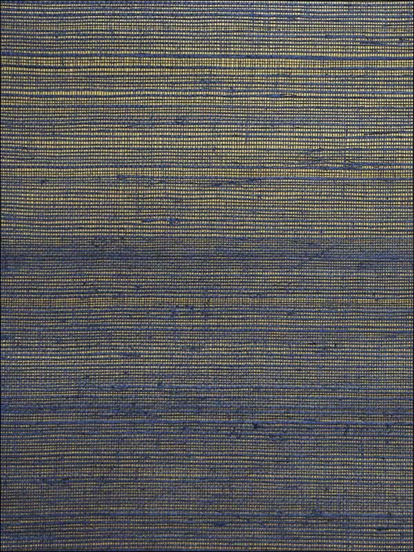Plain Sisal fabric in indigo and gold color - pattern number DL2959 - by Candice Olson in the Candice Olson Natural Splendor collection