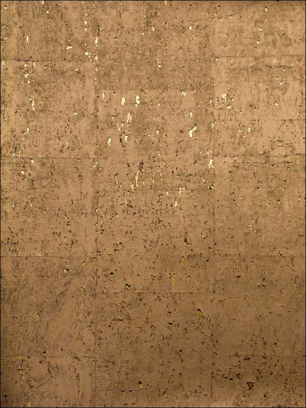 Cork fabric in copper color - pattern number DL2964 - by Candice Olson in the Candice Olson Natural Splendor collection