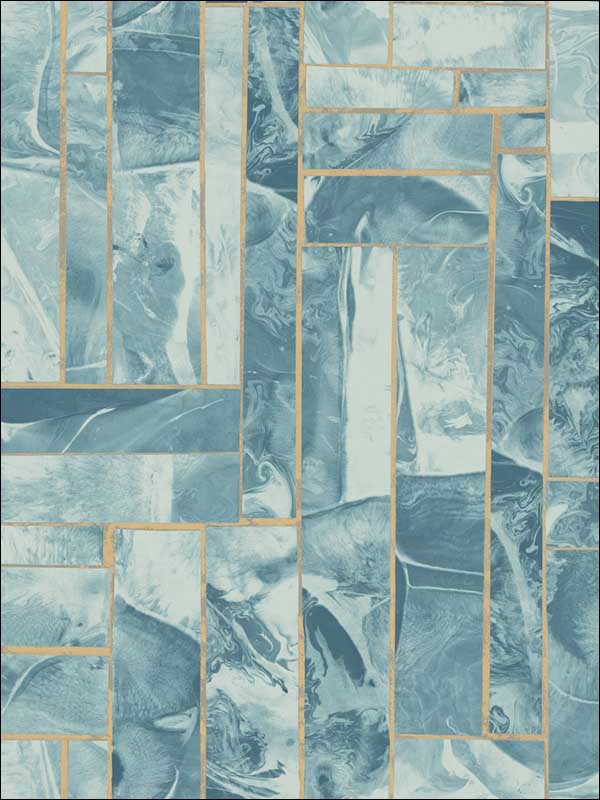Moonbeams wallpaper in indigo color - pattern number DL2988 - by Candice Olson in the Candice Olson Natural Splendor collection