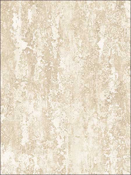 In register Plaster Effect fabric in beige cream metallic gold color - pattern number IM36431 - by Patton Norwall in the Silk Impressions 2 collection