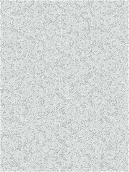 Allover Scroll Emboss fabric in metallic silver color - pattern number MD29451 - by Patton Norwall in the Silk Impressions 2 collection