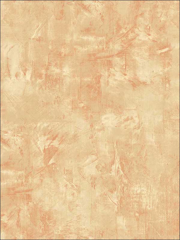 Vinyl Faux wallpaper in orange color - pattern number FI72106 - by Seabrook in the French Impressionist collection