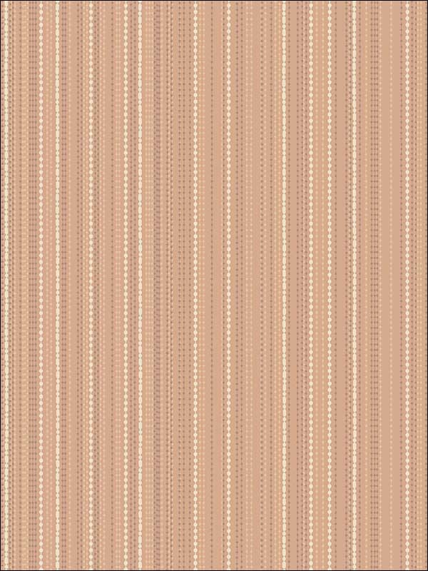 Beads fabric in terracotta color - pattern number UK10841 - by Seabrook in the Mica by Pear Tree Studios collection