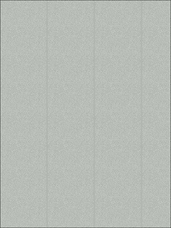 Trinidad Striped wallpaper in silver color - pattern number UK11400 - by Seabrook in the Mica by Pear Tree Studios collection