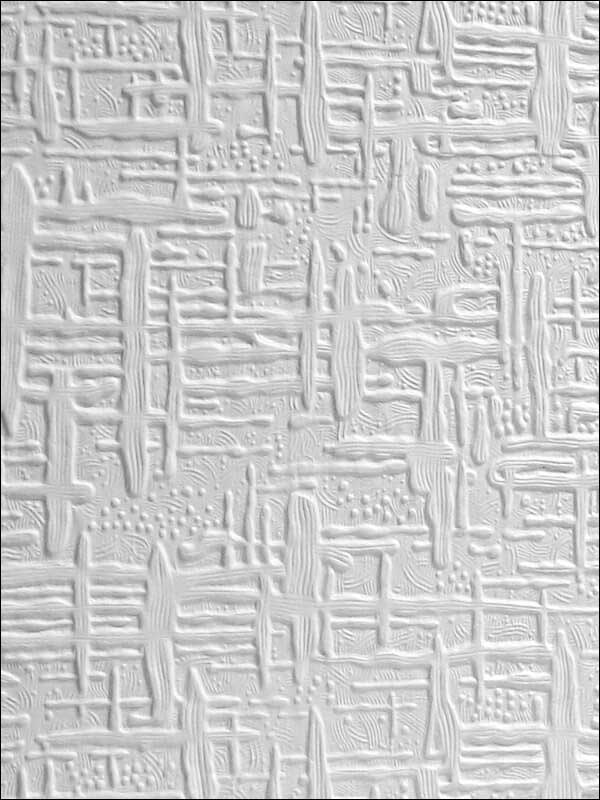 Edward Paintable Supaglypta fabric in white color - pattern number 437-RD0602 - by Brewster in the Anaglypta XII collection
