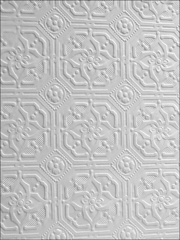 Derby Paintable Anaglytpa Original fabric in white color - pattern number 437-RD124 - by Brewster in the Anaglypta XII collection