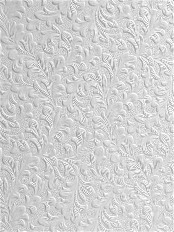 Wilton Paintable Anaglytpa Original fabric in white color - pattern number 437-RD314 - by Brewster in the Anaglypta XII collection