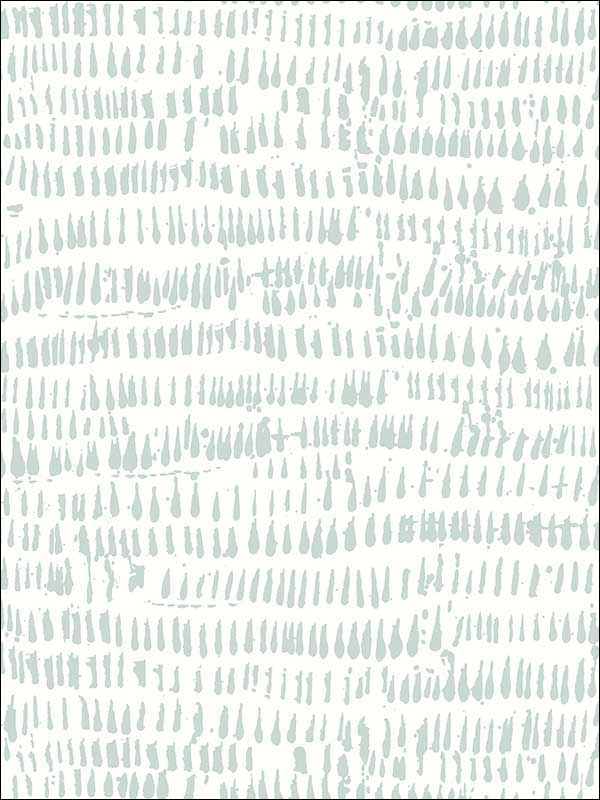Runes Brushstrokes fabric in seafoam color - pattern number 2764-24356 - by A Street Prints in the Mistral collection