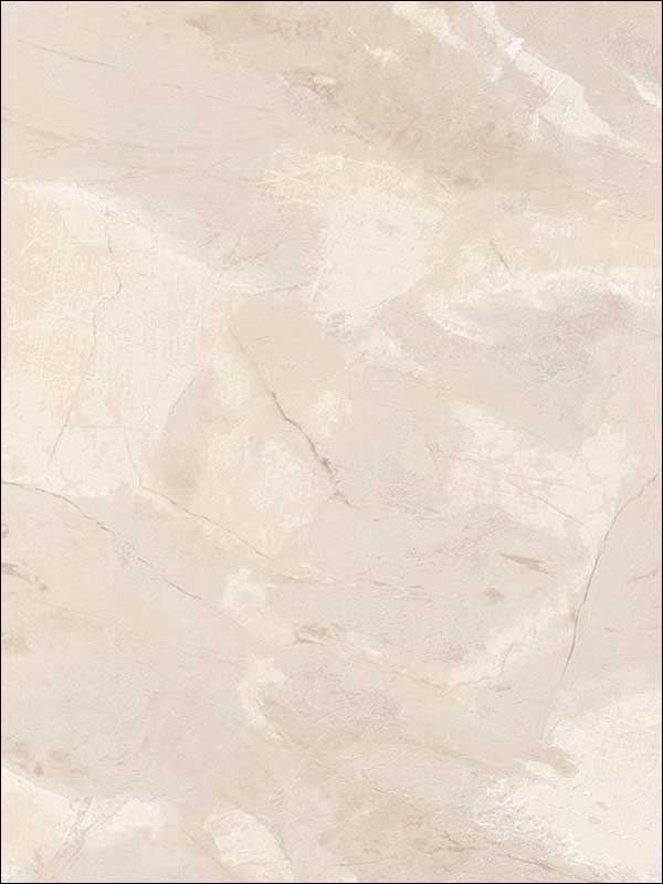 Carrara Marble fabric in taupe off white beige color - pattern number NTX25782 - by Patton Norwall in the Wall Finishes collection