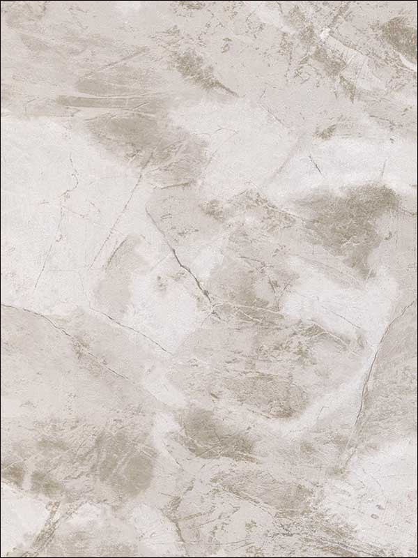 Carrara Marble fabric in pearl light grey off white color - pattern number NTX25783 - by Patton Norwall in the Wall Finishes collection