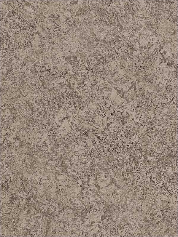 Molten Texture wallpaper in dark taupe brown color - pattern number WF36324 - by Patton Norwall in the Wall Finishes collection