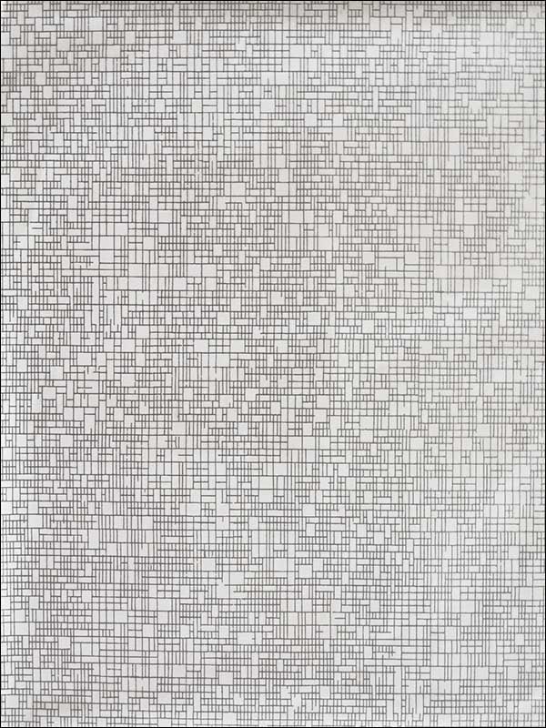 Interactive fabric in white and silver color - pattern number NW3508 - by Antonina Vella in the Modern Metals collection