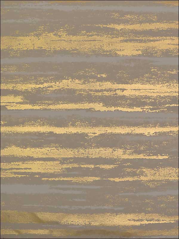 Atmosphere fabric in khaki and gold color - pattern number NW3544 - by Antonina Vella in the Modern Metals collection
