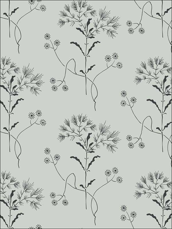 Wedding Band fabric in blue and black color - pattern number ME1517 - by Magnolia Home by Joanna Gaines in the Magnolia Home Vol 2 collection
