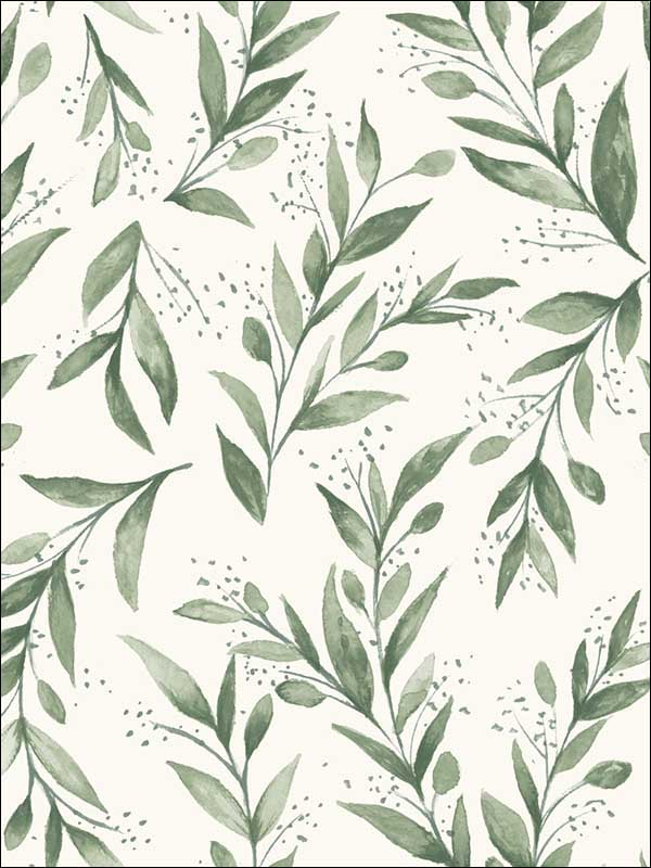 Olive Branch fabric in olive grove color - pattern number ME1535 - by Magnolia Home by Joanna Gaines in the Magnolia Home Vol 2 collection