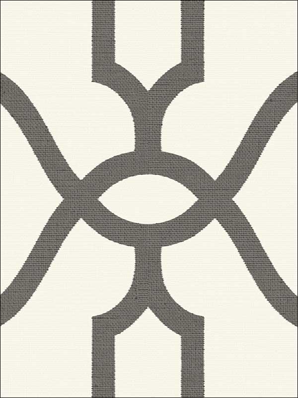 Repurpose Woven Trellis fabric in charcoal color - pattern number ME1550 - by Magnolia Home by Joanna Gaines in the Magnolia Home Vol 2 collection