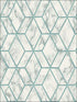 Marble Tile fabric in aqua and teal color - pattern number MS90404 - by Pelican Prints in the Brownstone collection