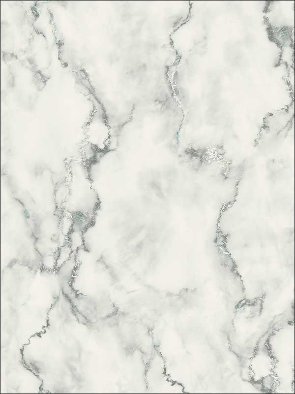 Marble fabric in aqua and teal color - pattern number MS90504 - by Pelican Prints in the Brownstone collection