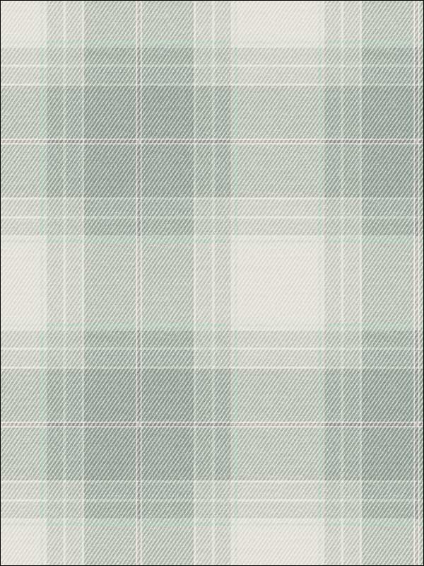 Plaid fabric in green color - pattern number MS91004 - by Pelican Prints in the Brownstone collection