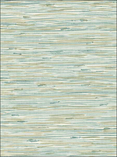 Grasscloth fabric in teal color - pattern number JB20704 - by Wallquest in the Woodlands Resource by Daisy Bennett collection