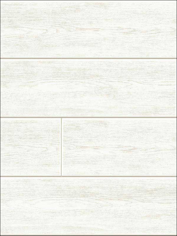 Off White Shiplap Peel and Stick fabric in off white color - pattern number AX10900 - by NextWall in the Peel and Stick Wallpaper by Nextwall collection