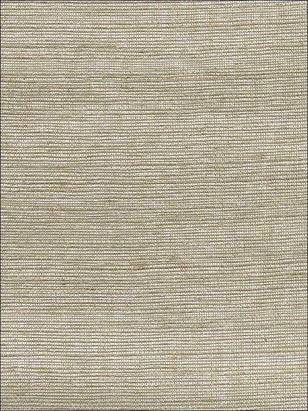 Galan Grasscloth wallpaper in silver color - pattern number 2732-80005 - by Kenneth James in the Canton Road Grasscloth collection