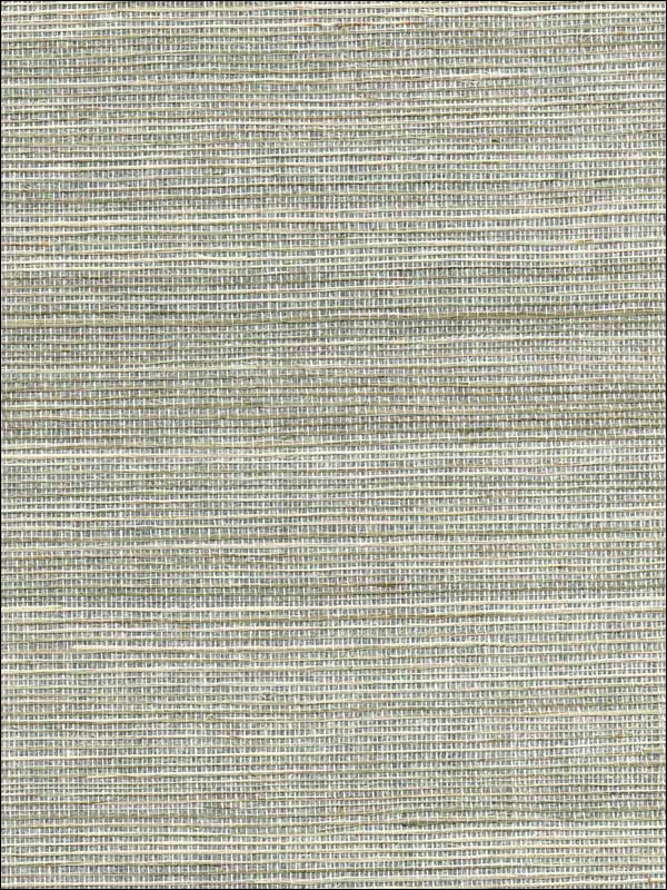 Nathan Grasscloth wallpaper in silver color - pattern number 2732-80010 - by Kenneth James in the Canton Road Grasscloth collection