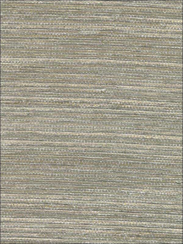 Liaohe Grasscloth wallpaper in silver color - pattern number 2732-80032 - by Kenneth James in the Canton Road Grasscloth collection