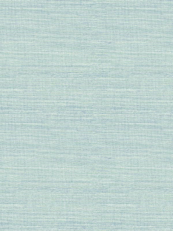 Lilt Faux Grasscloth fabric in teal color - pattern number 2793-24282 - by A Street Prints in the Celadon collection