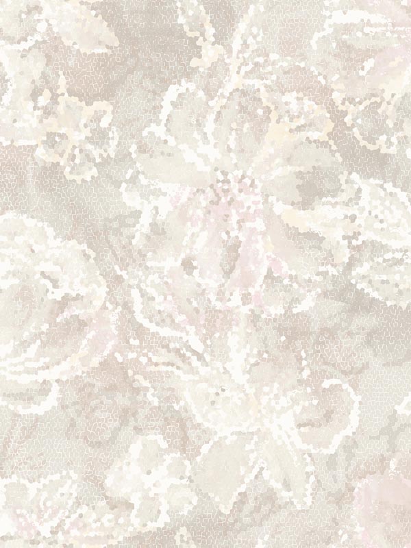 Allure Floral fabric in blush color - pattern number 2793-24707 - by A Street Prints in the Celadon collection