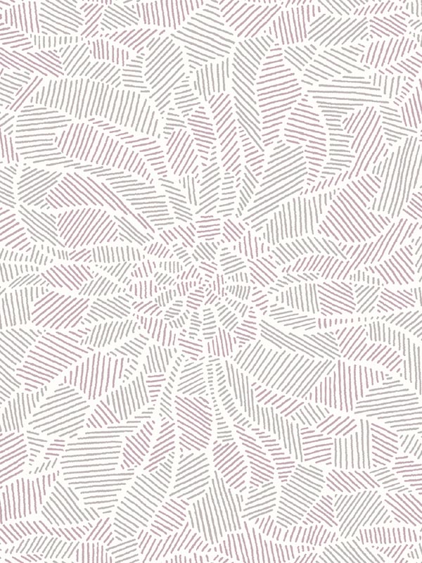 Daydream Abstact Floral fabric in purple color - pattern number 2793-24719 - by A Street Prints in the Celadon collection