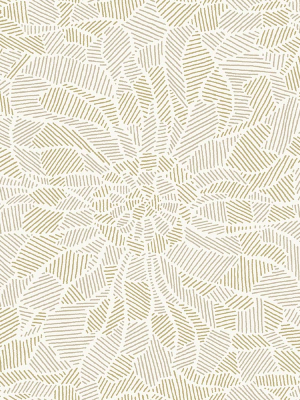 Daydream Abstact Floral fabric in honey color - pattern number 2793-24720 - by A Street Prints in the Celadon collection