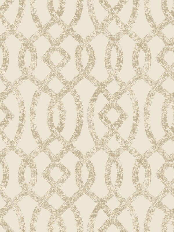 Ethereal Trellis fabric in bronze color - pattern number 2793-24724 - by A Street Prints in the Celadon collection