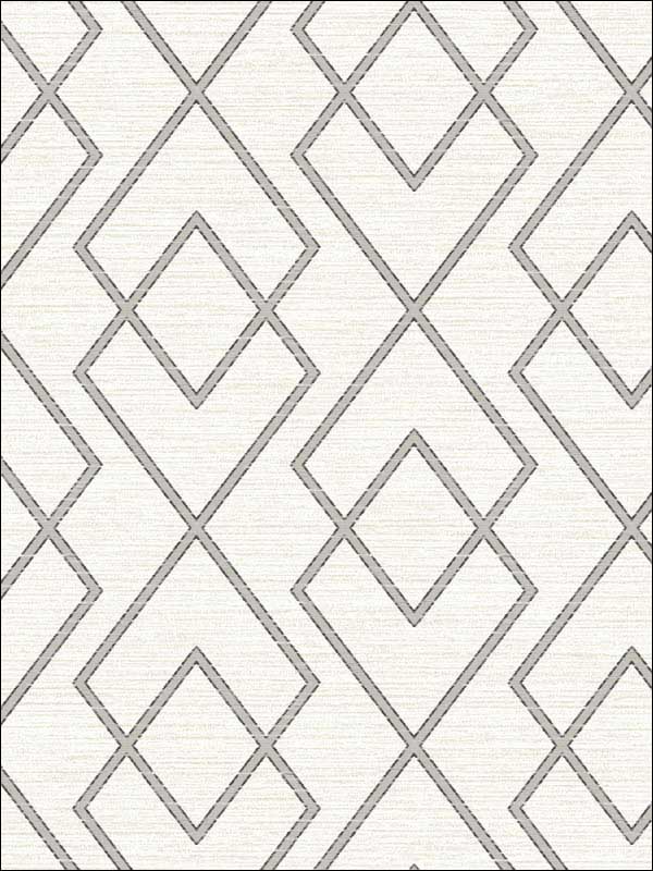 Blaze Trellis fabric in cream color - pattern number 3115-12425 - by Chesapeake in the Farmhouse collection