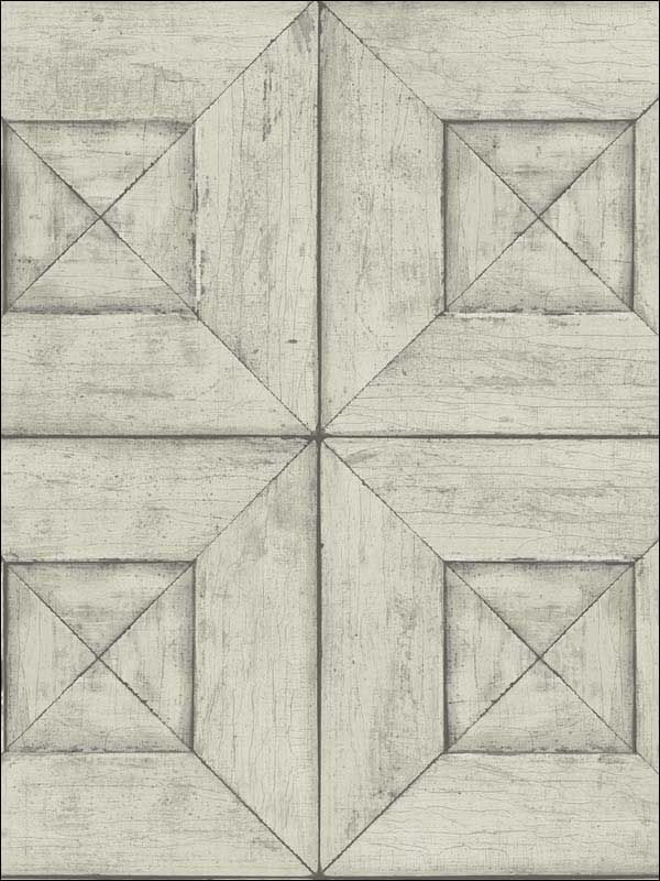 Verity Wood fabric in light grey color - pattern number 3115-12453 - by Chesapeake in the Farmhouse collection