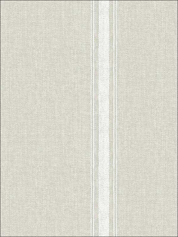 Linette Fabric Stripe fabric in light grey color - pattern number 3115-12463 - by Chesapeake in the Farmhouse collection