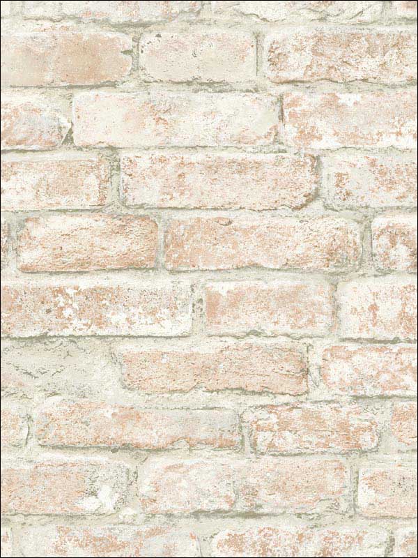 Arlington Brick fabric in multicolor color - pattern number 3115-12482 - by Chesapeake in the Farmhouse collection