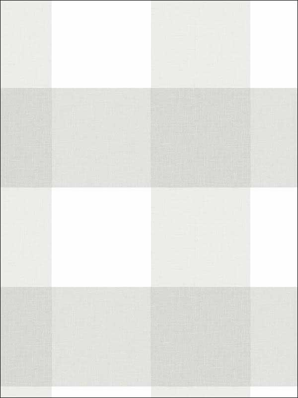 Selah Gingham fabric in light grey color - pattern number 3115-12531 - by Chesapeake in the Farmhouse collection