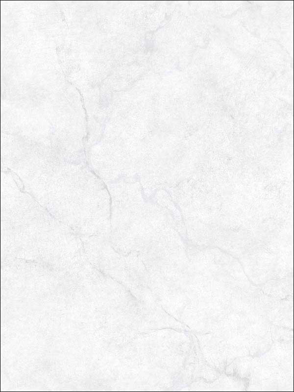 Carrara Marble Peel and Stick fabric in grey color - pattern number NU2090 - by Brewster in the NuWallpaper II collection