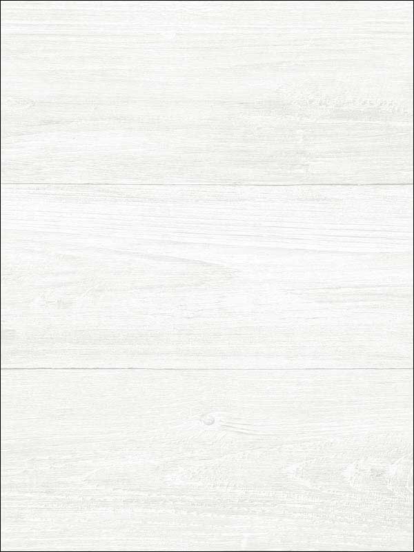 Reclaimed Shiplap Peel and Stick fabric in off white color - pattern number NU2494 - by Brewster in the NuWallpaper II collection