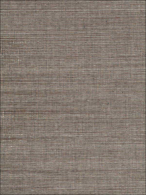 Grasscloth W3036 fabric in black ivory color - pattern number W3036.21.0 - by Kravet in the Elements Grasscloth collection