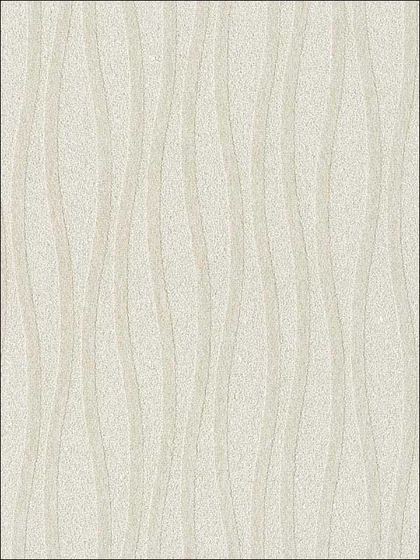 Mica Woodpulp W3416 fabric in white metallic color - pattern number W3416.1.0 - by Kravet in the Elements Grasscloth collection