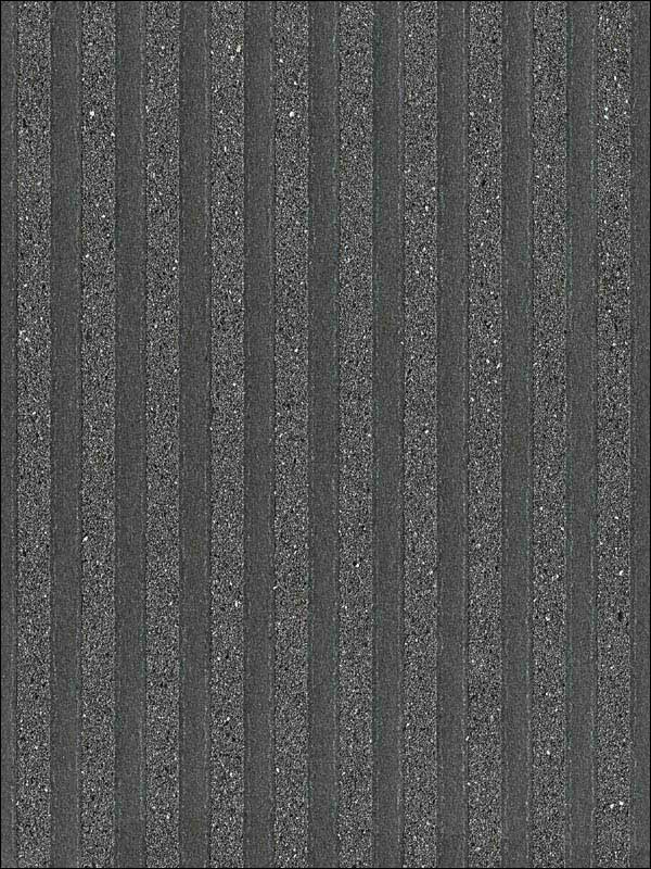 Mica Woodpulp W3417 wallpaper in charcoal metallic color - pattern number W3417.21.0 - by Kravet in the Elements Grasscloth collection