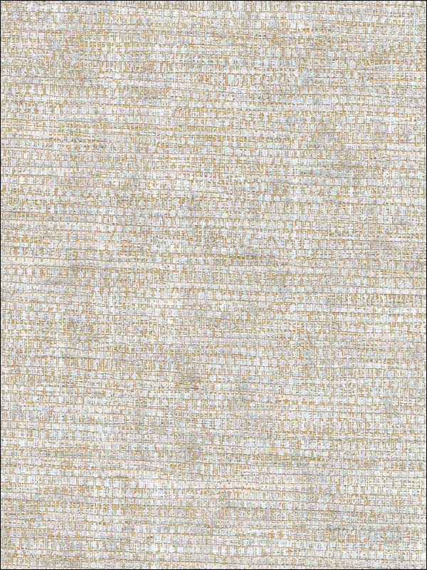 Grasscloth W3447 wallpaper in silver metallic ivory color - pattern number W3447.11.0 - by Kravet in the Elements Grasscloth collection