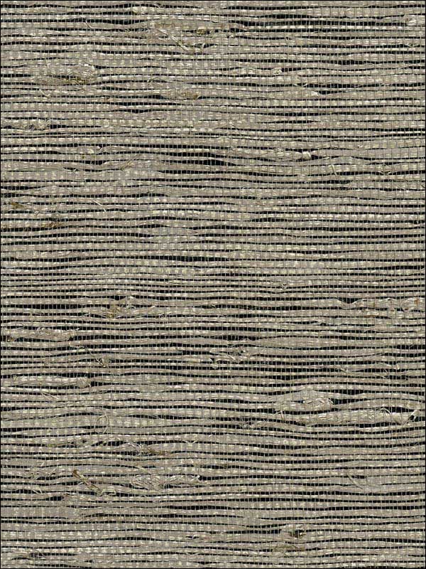 Grasscloth W3455 wallpaper in beige black color - pattern number W3455.816.0 - by Kravet in the Elements Grasscloth collection