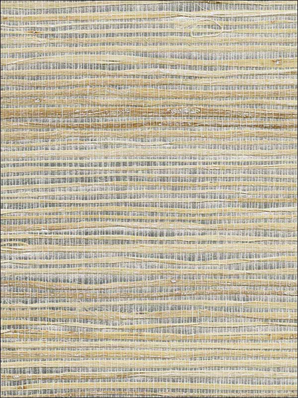 Grasscloth W3463 wallpaper in silver metallic beige color - pattern number W3463.1611.0 - by Kravet in the Elements Grasscloth collection