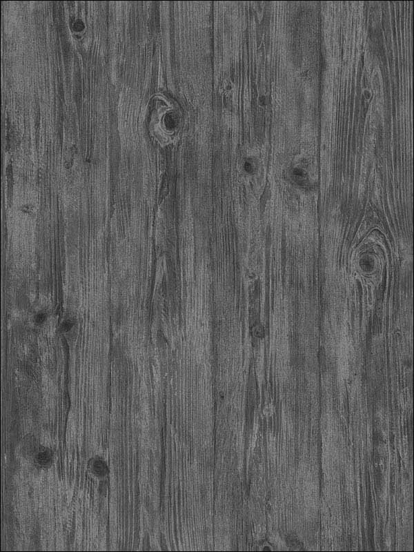 Woodgrain fabric in black color - pattern number LL36207 - by Patton Norwall in the Creative Kitchens collection