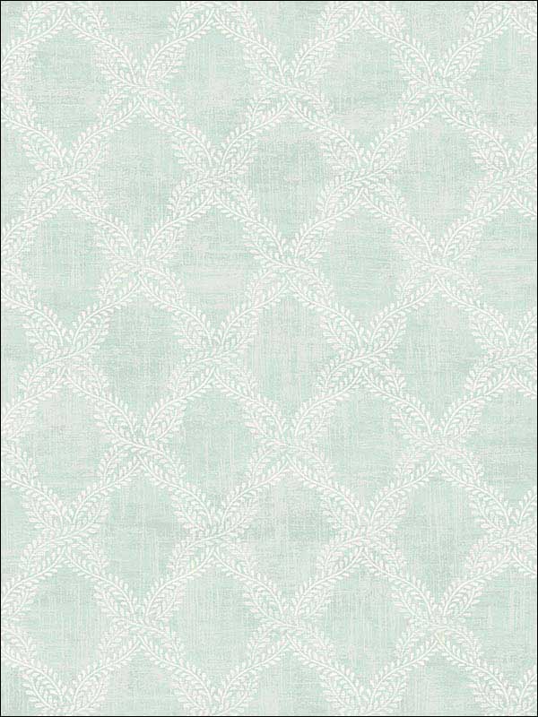 Lattice Trellis fabric in blue gray raised ink color - pattern number 1730702 - by Seabrook in the Mercury by Etten Gallerie collection